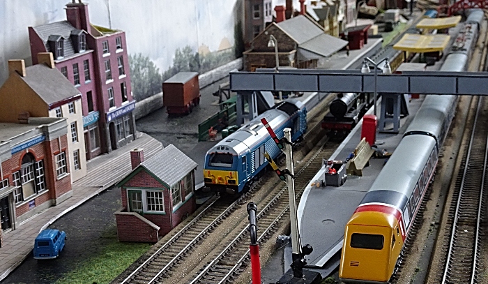 Model railway display in the Exhibition Hall (1)