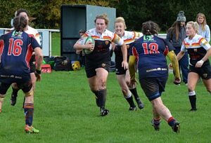 Crewe and Nantwich Ladies demolish Leigh 57-17 to move top