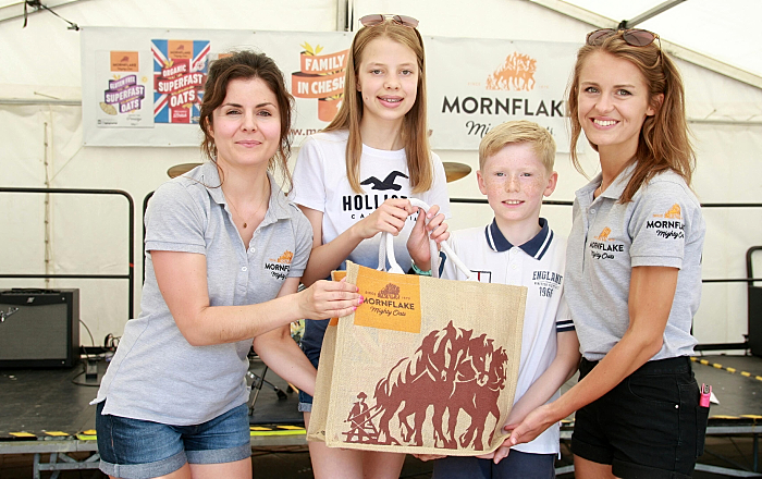 Mornflake flapjack winners at Schoolsfest