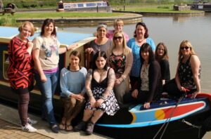 South Cheshire mums join CIC group at Church Minshull marina