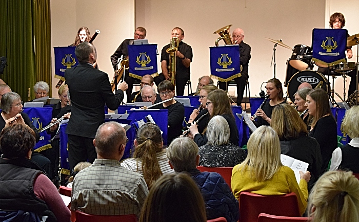 Musical Director Adam Shilton conducts Crewe Concert Band (2) (1)