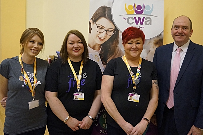 My CWA Launch - domestic abuse service CEC