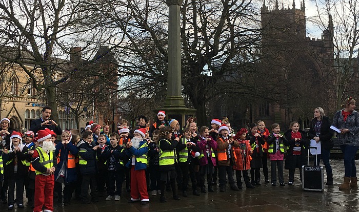 NPA Carol Singing With Edward Timpson