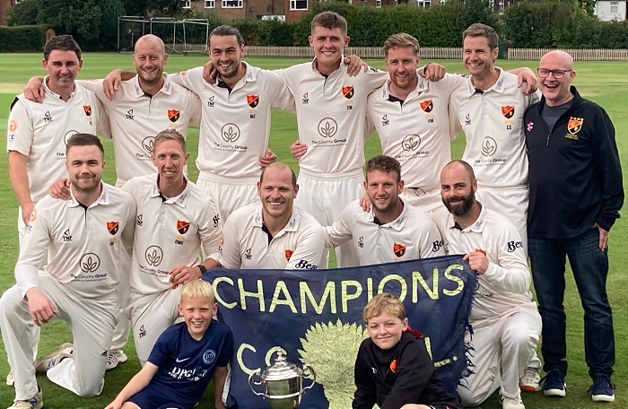 Nantwich CC win 5th title in 12 years - pic by Graham Pearson