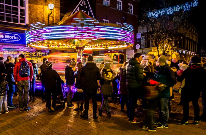 Nantwich Christmas Lights 2015, pic by Nantwich Events Photography