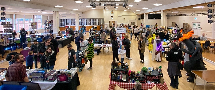 Nantwich Comic Con Market inside Nantwich Civic Hall (1)