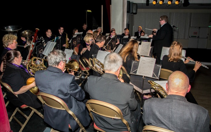 Nantwich Concert Band perform at Civic Hall (pic by PDPhotography)