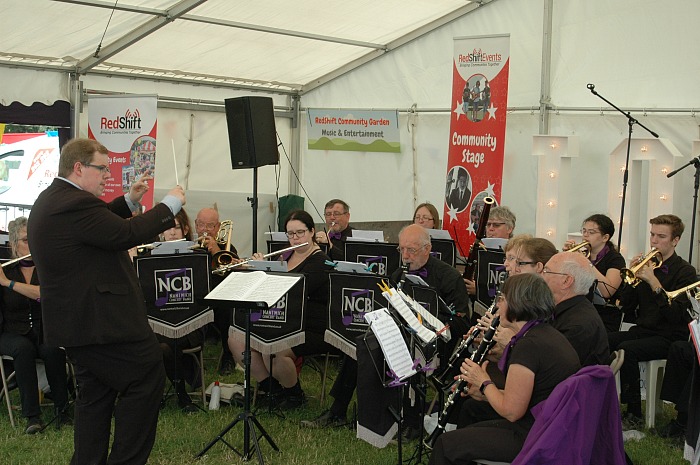 Nantwich Concert Band perform at the RedShift Events Community Stage