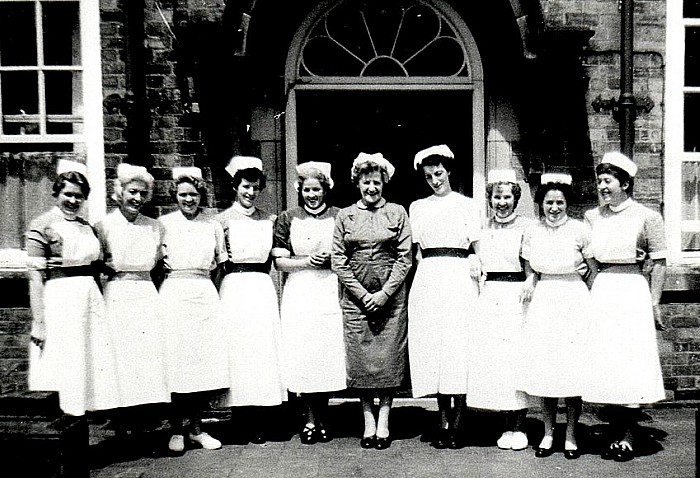 Welsh Row - Nantwich Cottage hospital staff 1950-71