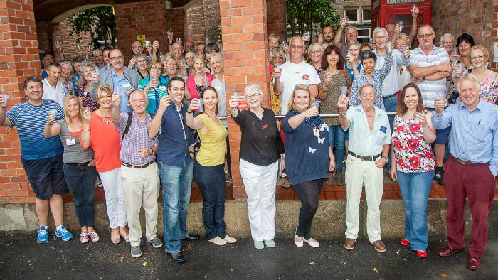 Nantwich Food Festival volunteers