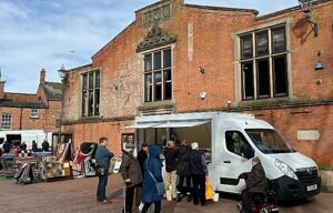 Nantwich Market open as town falls quiet in face of COVID-19