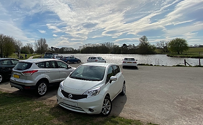 Nantwich - Nantwich Lake car park - Sun 5-4-2020 (1)