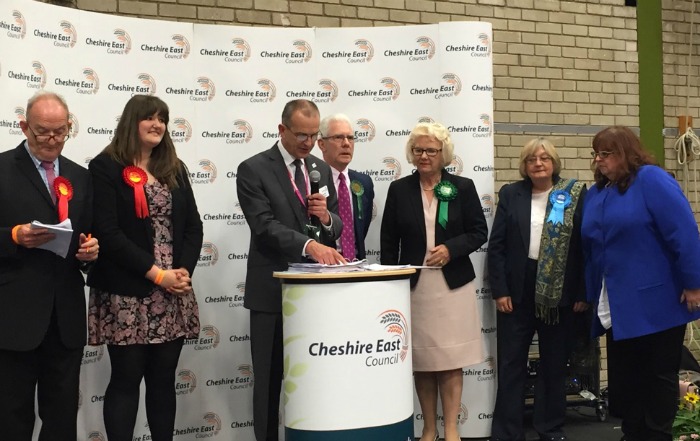 Nantwich North and West, Cheshire East borough election