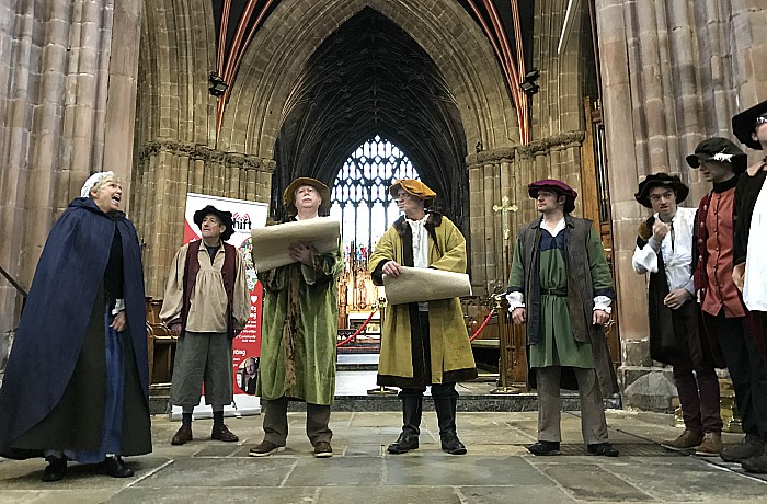 Nantwich Players Theatre perform in St Marys Church Nantwich