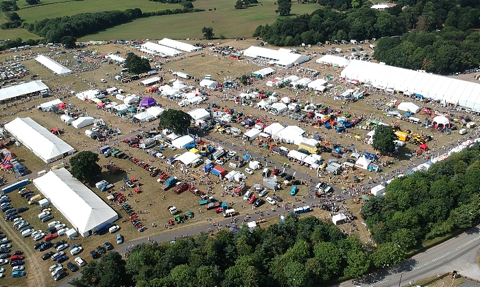 Nantwich Show aerial view