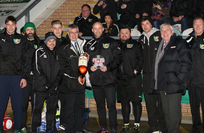 Evo-Stik club of the month Nantwich Town 5-1 Bamber Bridge