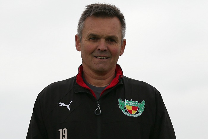 Nantwich Town FC Manager Dave Cooke