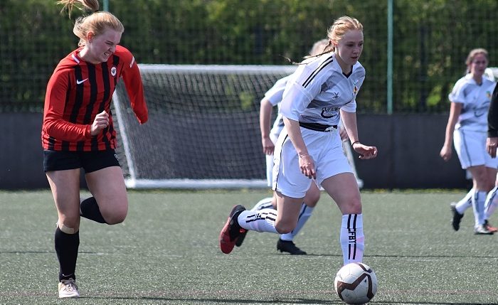 Nantwich Town Ladies FC on the attack (1)