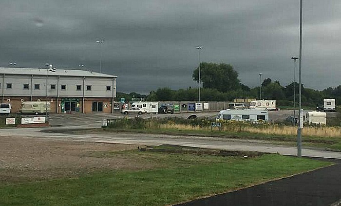 Nantwich Town Weaver Stadium - travellers