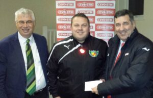 Nantwich Town coach earns bursary for UEFA licence bid