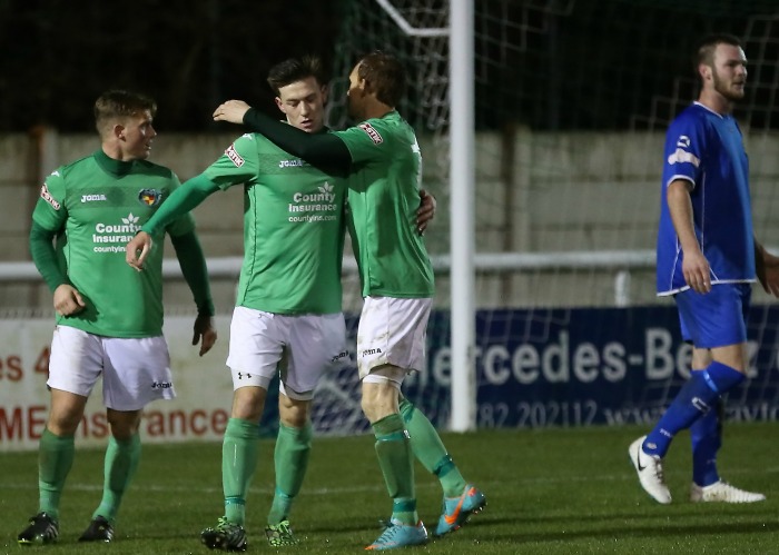 Nantwich Town score against Barwell