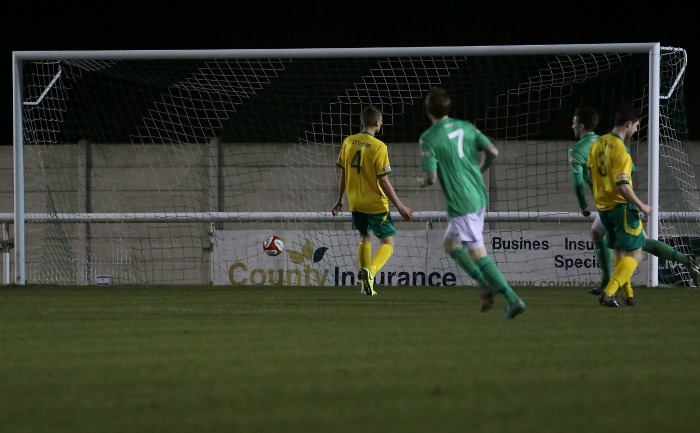 Nantwich Town v Blyth Spartans , pic by Simon J Newbury