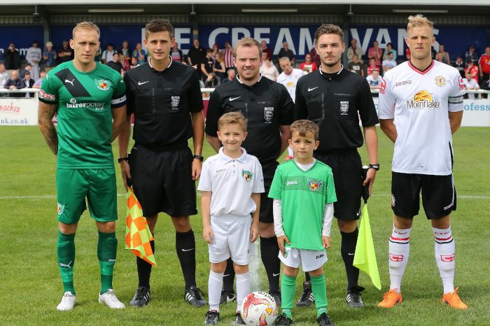 Nantwich Town v Crewe Alexandra, July 2015