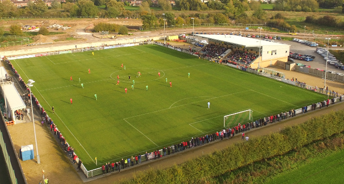 Nantwich Town v Kettering, FA Cup 4th qualifier, Oct 2017