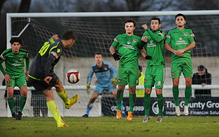 Nantwich Town v hednesford, Jan 6 2018