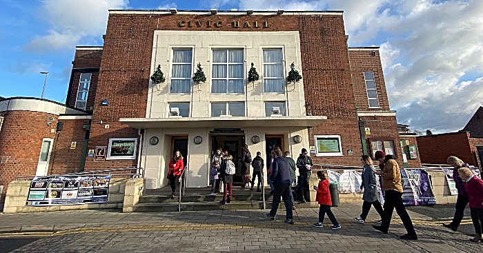 Nantwich Vegan Fair - Nantwich Civic Hall frontage (1)