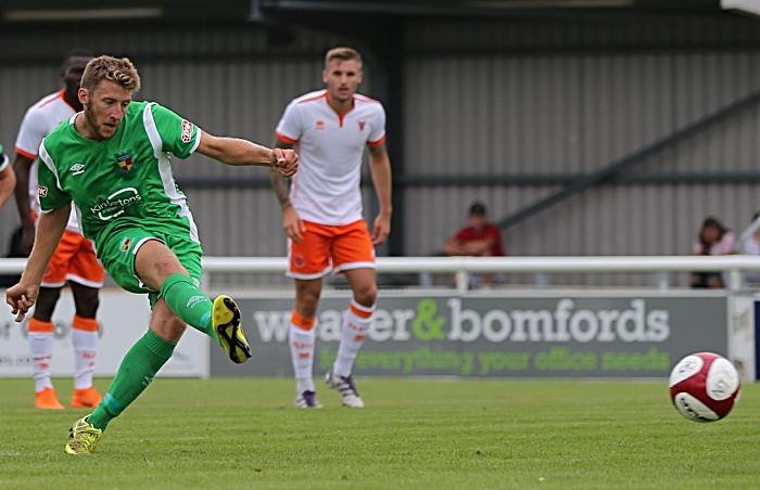 Nantwich goal - penalty from James Lawrie (1)