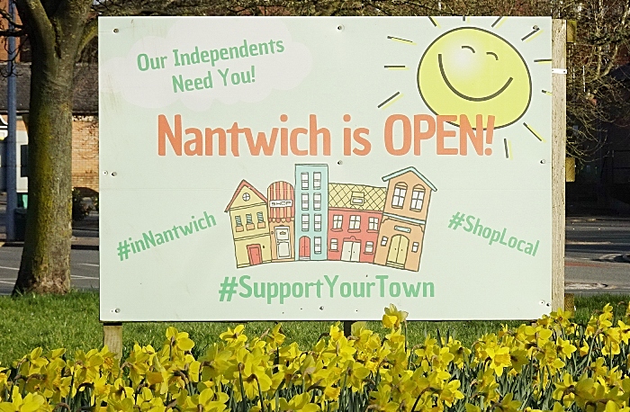 Nantwich is open sign (2)