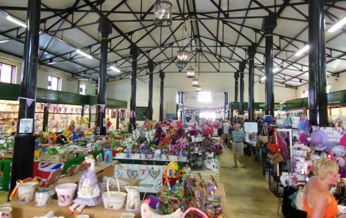 Nantwich market hall, indoor