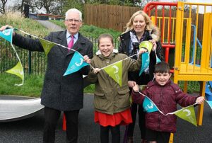 Refurbished Nantwich playground unveiled after £58,000 project