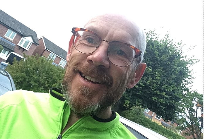 Neil Tinsley - Christie Hospital cancer volunteer cycling challenge