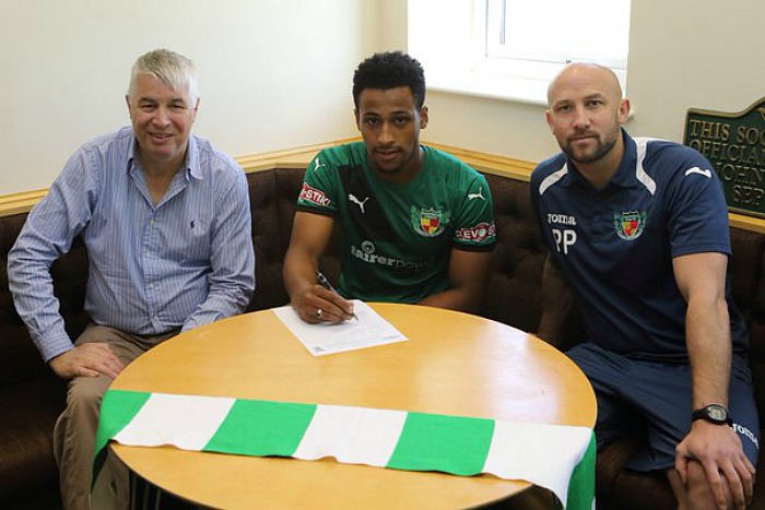 New Nantwich Town signing Ibou Touray