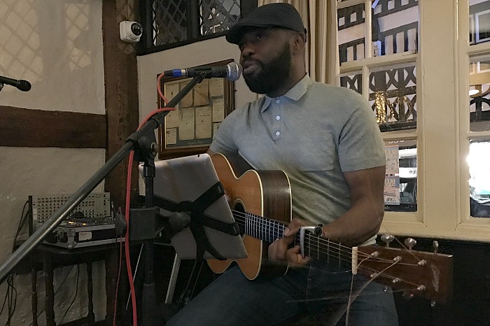 Ogo Nzeakor performs at The Crown Hotel Bar