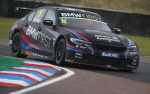 Tarporley racer Tom Oliphant kicks off new BTCC campaign at Thruxton