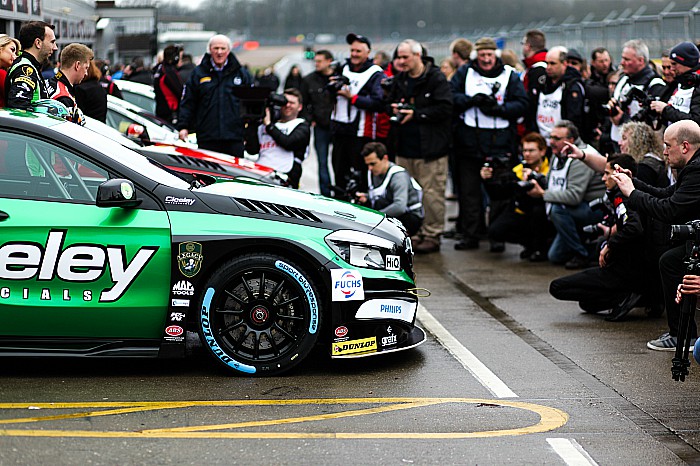 Oliphant unveils new Mercedes car ahead of BTCC debut - pic by Jakob Ebrey Photography