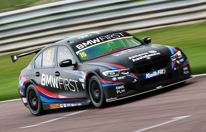 Oliphant's BMW at Thruxton