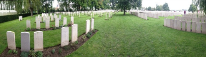 Battlefields visit - One of the Battlefield cemeteries