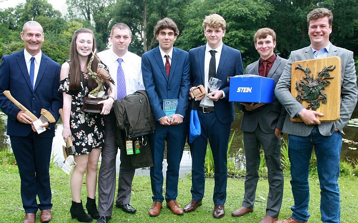 P13 countryside Darren Adams, Annie Newport, Tom Eadon, Ricky Duckhouse, Reece Pearce, Finbar Whitehead, Sam Bleaden