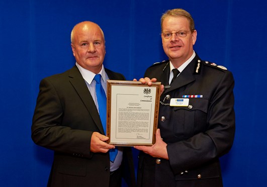 PCSO Kevin McShane awarded