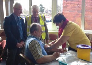 Almost 300 men attend Nantwich PSA testing day