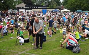 Hot work for hundreds at World Worm Charming Championships