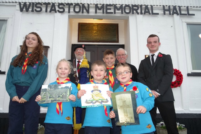 Participants in this years Service of Remembrance