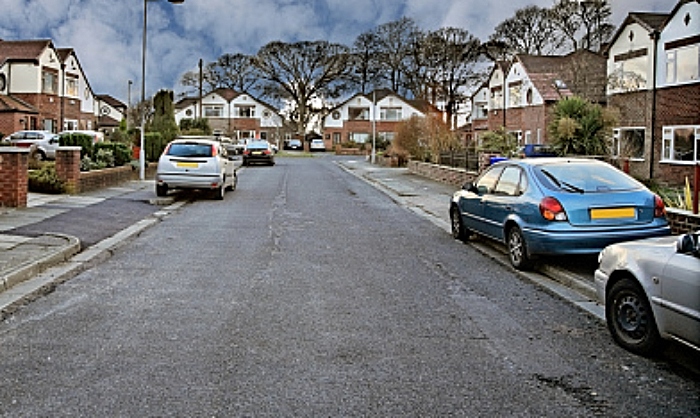 pavement parking - stock image only