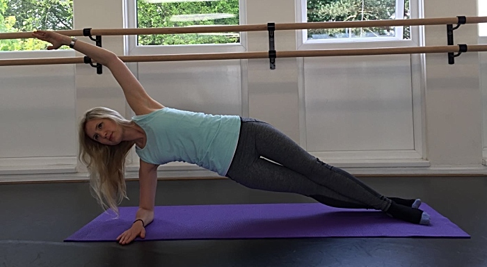 Pilates Side Bend