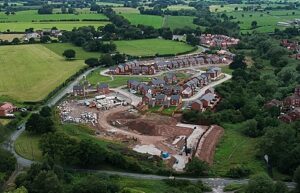 Bellway Kingfisher Reach housing developing in Wistaston