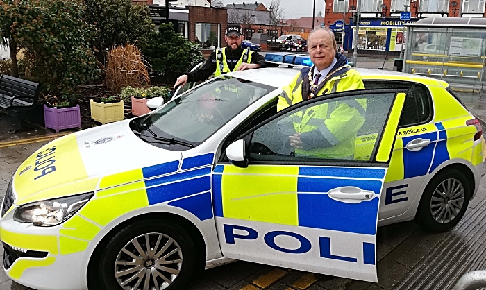 Police and Mayor Cllr David Marren